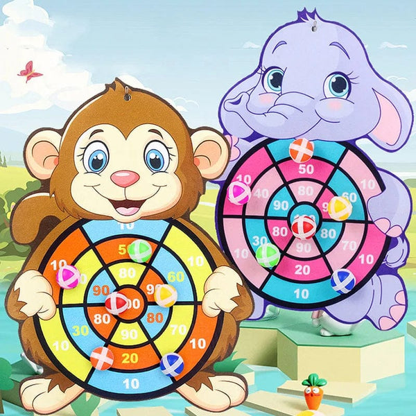 Planet Gates Montessori Dart Board Target Sports Game Toys For Children 4 To 6 Years Old Outdoor Toy Child Indoor Girls Sticky Ball Boys Gift