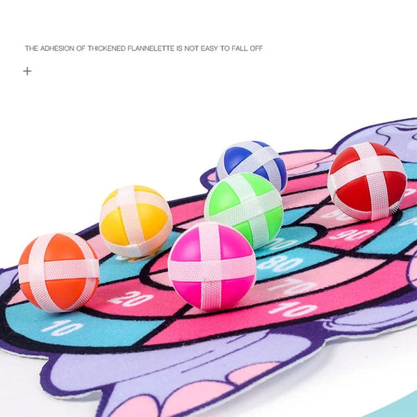Planet Gates Montessori Dart Board Target Sports Game Toys For Children 4 To 6 Years Old Outdoor Toy Child Indoor Girls Sticky Ball Boys Gift