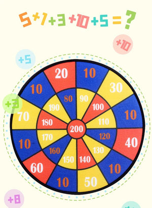 Planet Gates Montessori Dart Board Target Sports Game Toys For Children 4 To 6 Years Old Outdoor Toy Child Indoor Girls Sticky Ball Boys Gift