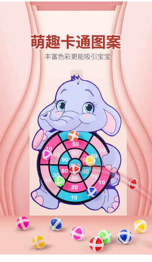 Planet Gates Montessori Dart Board Target Sports Game Toys For Children 4 To 6 Years Old Outdoor Toy Child Indoor Girls Sticky Ball Boys Gift