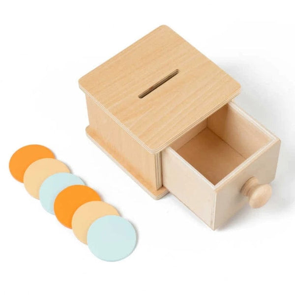 Planet Gates Montessori Early Education Children 0-3 Intelligence Development Wooden Round Ball Educational Baby Target Box Teaching Aids Toy