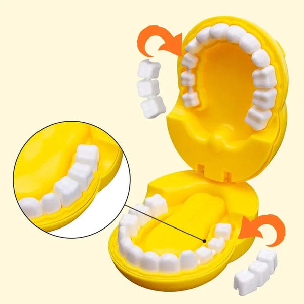 Planet Gates Montessori Educational Toys Cute Giraffe Dental Doctor Role-playing Games Tooth Brush Pretend Play Kids Toys for Children Gifts