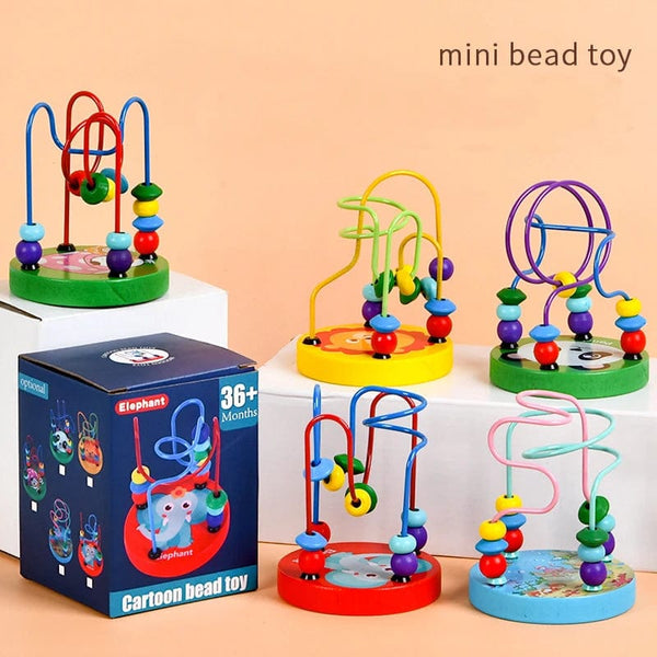 Planet Gates Montessori Educational Wooden Toys Bead Maze Wooden Math Toys Development Montessori Toys Baby Educational Toys For Children