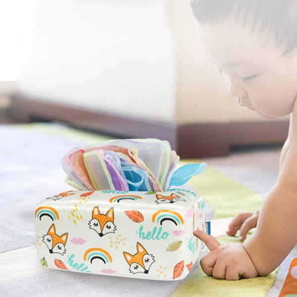 Planet Gates Montessori Toy Baby Tissue Box Sensory Toy Montessori Development  Baby Toy Newborn Kids Learning Education Toy for Children