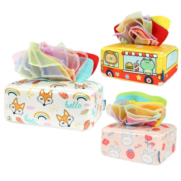 Planet Gates Montessori Toy Baby Tissue Box Sensory Toy Montessori Development  Baby Toy Newborn Kids Learning Education Toy for Children