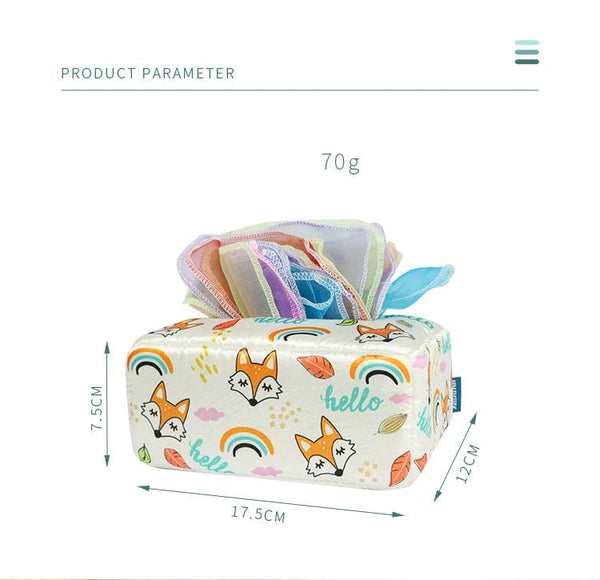 Planet Gates Montessori Toy Baby Tissue Box Sensory Toy Montessori Development  Baby Toy Newborn Kids Learning Education Toy for Children