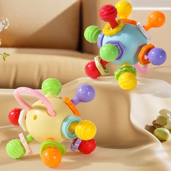 Planet Gates Montessori Toy Rubber Textured Multi Tactile Touch Balls Baby Training Massage Soft Balls for Baby Toys 0 6 12 Months