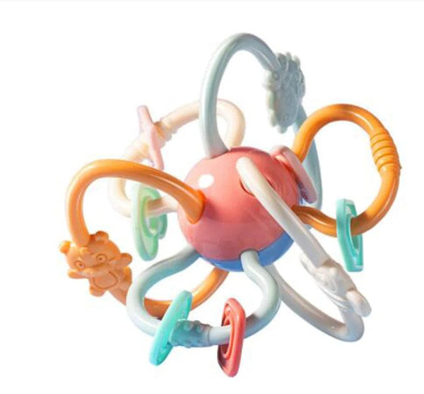 Planet Gates Montessori Toy Rubber Textured Multi Tactile Touch Balls Baby Training Massage Soft Balls for Baby Toys 0 6 12 Months