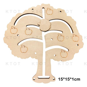 Planet Gates Montessori Toys Busy Board Diy Accessories Learning Education Busy Board Games for Baby Activity Board Components Wooden Parts