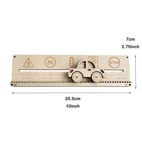 Planet Gates Montessori Toys Busy Board Diy Accessories Learning Education Busy Board Games for Baby Activity Board Components Wooden Parts