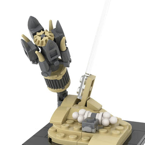 Planet Gates MOOXI Dune Ornithopter 135Pcs MOC Bricks Science Movie Atreides Scene Model Building Blocks Kids Toys For Children Gifts MOC1463