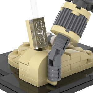 Planet Gates MOOXI Dune Ornithopter 135Pcs MOC Bricks Science Movie Atreides Scene Model Building Blocks Kids Toys For Children Gifts MOC1463