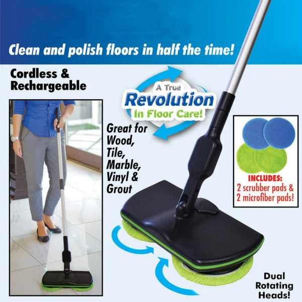 Planet Gates Mop With Spin Floor Washing Mops To Clean Floor Wireless Electric Broom Electric Smart Mop Cleaner Floor Household Cleaning Tool