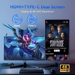 Planet Gates MOREFINE M6 Mini PC 12th Gen Intel N100/N200 Windows 11Pro DDR5 2933MHz NVMe SSD Pocket Computer PC HDMI2.0 4K@60Hz WiFi 6 BT5.2