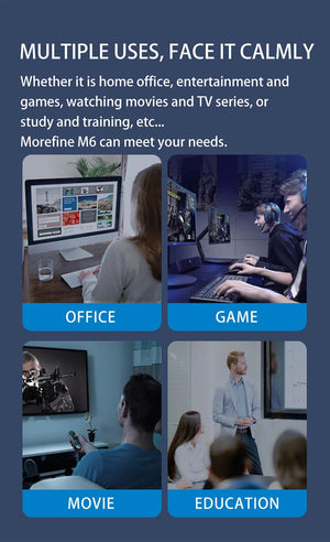 Planet Gates MOREFINE M6 Mini PC 12th Gen Intel N100/N200 Windows 11Pro DDR5 2933MHz NVMe SSD Pocket Computer PC HDMI2.0 4K@60Hz WiFi 6 BT5.2