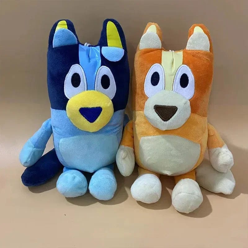 Planet Gates mother / 44-45cm Bluey Family Plush Toys Cute Simulation Pet Dog Patrol Bingo Sister Kawai Plush Children'S Toy Doll Christmas Birthday Gift Toy