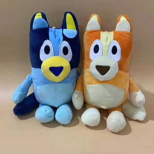 Planet Gates mother / 44-45cm Bluey Family Plush Toys Cute Simulation Pet Dog Patrol Bingo Sister Kawai Plush Children'S Toy Doll Christmas Birthday Gift Toy