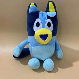 Planet Gates mother / 44-45cm Bluey Family Plush Toys Cute Simulation Pet Dog Patrol Bingo Sister Kawai Plush Children'S Toy Doll Christmas Birthday Gift Toy
