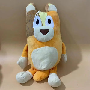 Planet Gates mother / Pendant 4 inches 10-45CM Bluey Family Plush Toys Cute Simulation Pet Dog Patrol Bingo Sister Kawai Plush Children'S Toy Doll Birthday Gift Toy