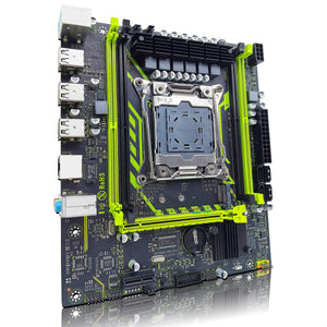Planet Gates Motherboard+CPU+RAM ZSUS X99-8D4 Motherboard Set Kit With LGA2011-3 Xeon E5 2650 V4 CPU DDR4 16GB (1*16GB) 2133MHZ RAM Memory NVME M.2 SATA