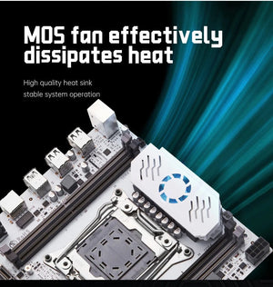 Planet Gates Motherboards QIYIDA X99 motherboard D4 LGA 2011 3 with M.2 slot Support X99 C612chip DDR4 Memory SATA3.0 USB3.0 PCI16X