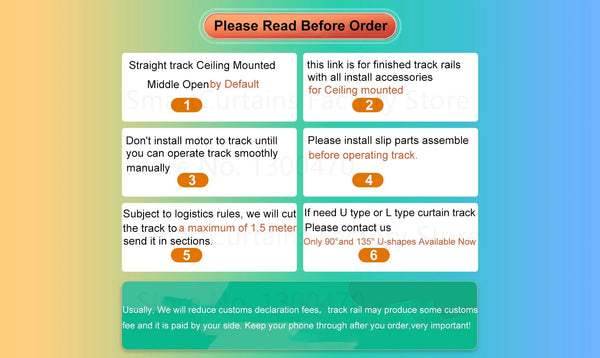 Planet Gates Motor with 4.8m Rail / Open to Left Cheap Tuya 3 Generation Shorter WiFi Curtain Motor Electric Track Rail Rod Automatic System Smart Home Curtains Remote Control