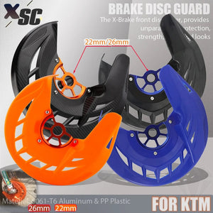 Planet Gates Motorcycle 22mm 26mm Brake Cover Front Brake Disc Guard For KTM 125 150 200 250 300 350 450 500 EXC EXC-F EXC EXC-F 2016-2023