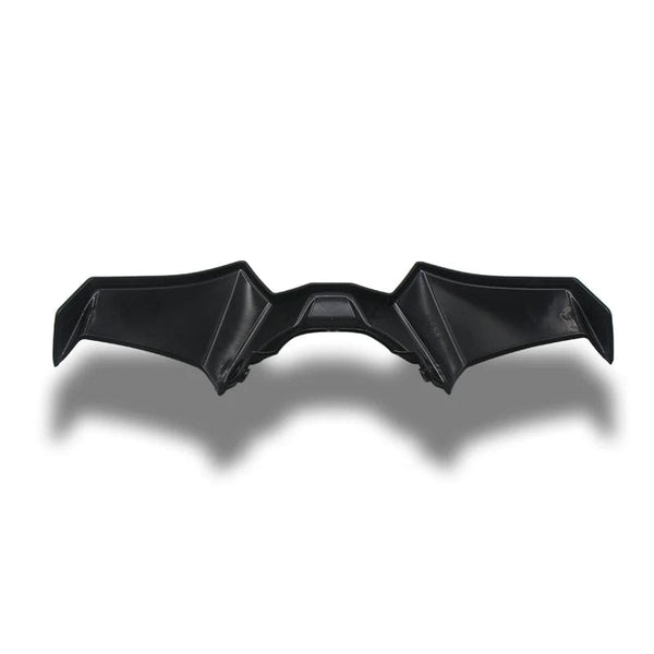 Planet Gates Motorcycle Accessories Black Naked Front Downforce Spoiler Winglet Aerodynamic Wing Kit Spoiler For YAMAHA MT 07 2021 2022 2023