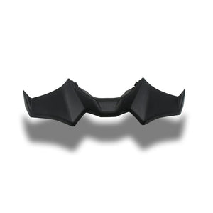 Planet Gates Motorcycle Accessories Black Naked Front Downforce Spoiler Winglet Aerodynamic Wing Kit Spoiler For YAMAHA MT 07 2021 2022 2023