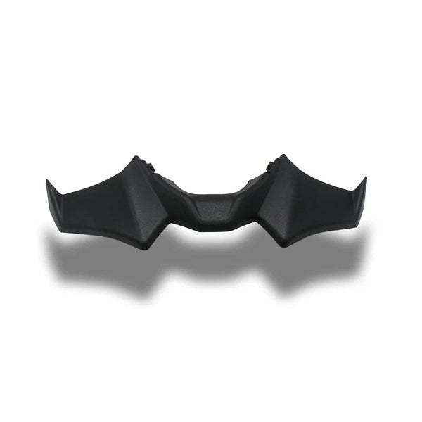 Planet Gates Motorcycle Accessories Black Naked Front Downforce Spoiler Winglet Aerodynamic Wing Kit Spoiler For YAMAHA MT 07 2021 2022 2023