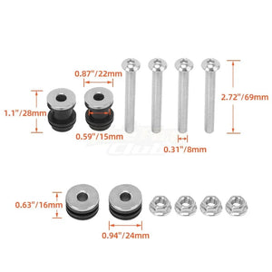 Planet Gates Motorcycle Accessories Detachable Sissy Bar Backrest Docking Hardware For Harley Sportster XL1200 XL883 Forty Eight 2004-later