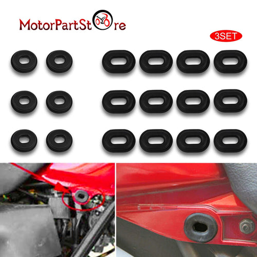 Planet Gates Motorcycle Accessories Fairings Side Cover Rubber Grommets Bolts for Yamaha Suzuki Honda CG 125 CL SL XL 100 125 350 CB 125 200