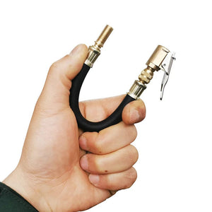 Planet Gates Motorcycle Bike Car Tire Air Inflator Hose Inflatable Pump Extension Tube Adapter Twist Tyre Air Connection Locking Air Chuck