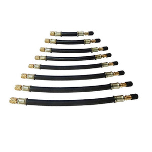 Planet Gates Motorcycle Bike Car Tire Air Inflator Hose Inflatable Pump Extension Tube Adapter Twist Tyre Air Connection Locking Air Chuck