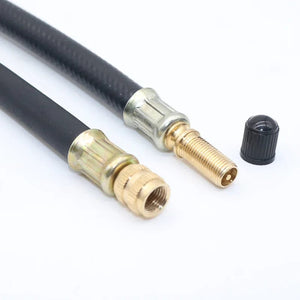Planet Gates Motorcycle Bike Car Tire Air Inflator Hose Inflatable Pump Extension Tube Adapter Twist Tyre Air Connection Locking Air Chuck