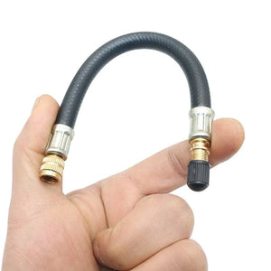 Planet Gates Motorcycle Bike Car Tire Air Inflator Hose Inflatable Pump Extension Tube Adapter Twist Tyre Air Connection Locking Air Chuck