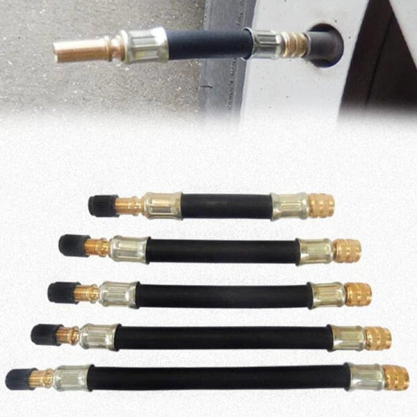 Planet Gates Motorcycle Bike Car Tire Air Inflator Hose Inflatable Pump Extension Tube Adapter Twist Tyre Air Connection Locking Air Chuck