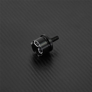 Planet Gates Motorcycle Black/Chrome Seat Bolt Tab Screw For Harley Touring Road King Street Glide Softail Dyna Sportster XL Street Bob 96-19