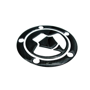 Planet Gates Motorcycle Carbon Fiber Fuel Gas Cap Cover Tank Protector Pad Stickers For Kawasaki Z Z1000 Z1000SX Z800 Z750 Z250 Racing Decals