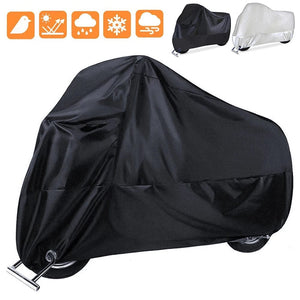 Planet Gates Motorcycle Cover Waterproof All Season Dustproof UV Protective Outdoor Indoor Scooter 190T Wear-resistant Fabric Motorbike Cover