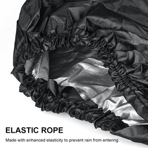 Planet Gates Motorcycle Cover Waterproof All Season Dustproof UV Protective Outdoor Indoor Scooter 190T Wear-resistant Fabric Motorbike Cover