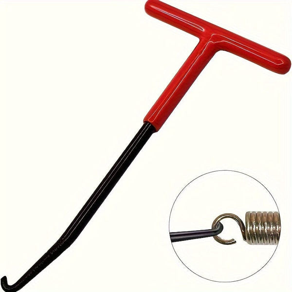 Planet Gates Motorcycle Exhaust Pipe Spring Hook T Shaped Hand-held Puller Repair Tool Universal Motor Accessories