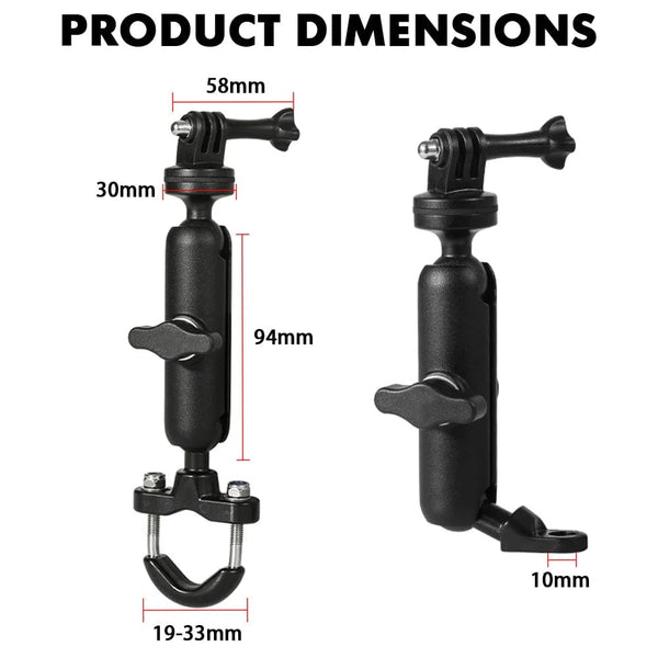 Planet Gates Motorcycle For Action Camera Bracket Holder For BMW R1250Gs R 1200 Gs R Nine T R Ninet R1200Gs Adventure R 1250 Gs Accessoires