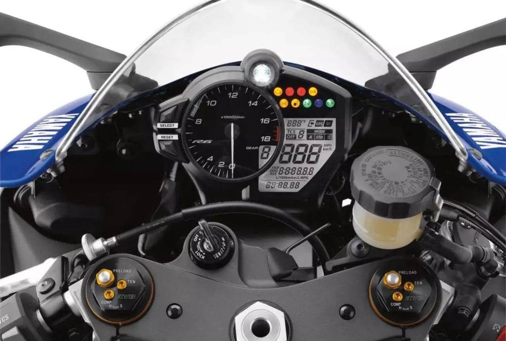 Planet Gates Motorcycle Front Fluid Oil Brake Reservoir Sock Cover For Yamaha YZF-R1 R1M 2015-2020 YZF R1 YZF1000 2916 2017 2018 2019