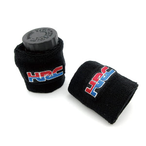 Planet Gates Motorcycle Front Fluid Oil Brake Reservoir Tank Cap Sock Cuff Cover For Honda HRC CBR250RR CBR600RR CBR1000RR CBR500R CBR300R CB