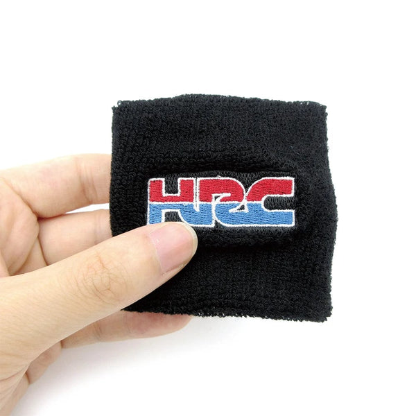 Planet Gates Motorcycle Front Fluid Oil Brake Reservoir Tank Cap Sock Cuff Cover For Honda HRC CBR250RR CBR600RR CBR1000RR CBR500R CBR300R CB