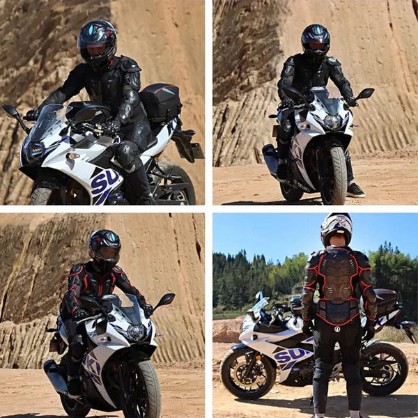 Planet Gates Motorcycle Full Body Armor Jacket spine chest protection gear Motocross Motos Protector Motorcycle Jacket Armour for Men Women