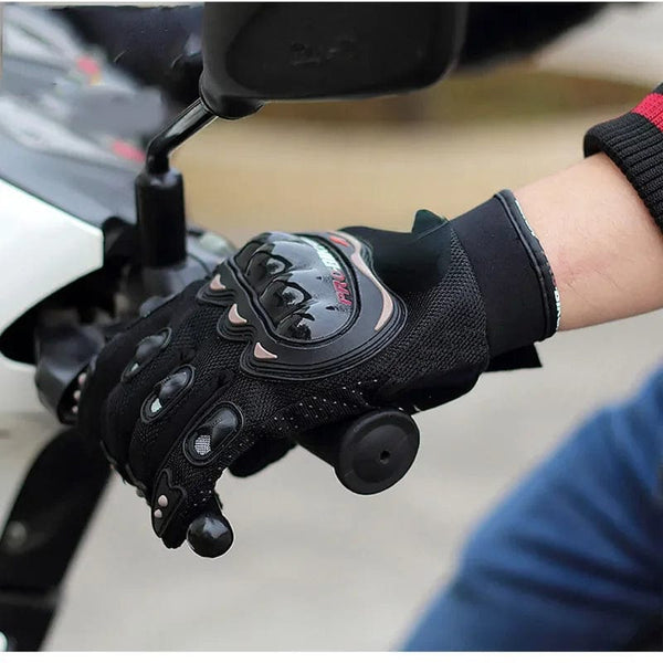 Planet Gates Motorcycle Gloves Men's Motorcycle Gloves Breathable Closed Finger Racing Gloves for Outdoor Sports Crossbike Riding