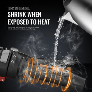 Planet Gates Motorcycle Heat Shrinkable Handlebar Grips Clutch Brake Lever Cover Grip Glove For BMW S1000XR S1000R M1000R M1000RR S1000RR