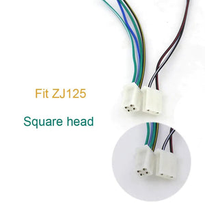 Planet Gates Motorcycle Ignition Coil CDI Electric Cable Wire Harness Plug Head for GY6 50cc 125cc 150 ZJ125 Scooter ATV Moped Parts